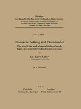 Kaser / Loehr / Mell | Eisenverarbeitung und Eisenhandel | E-Book | www.sack.de