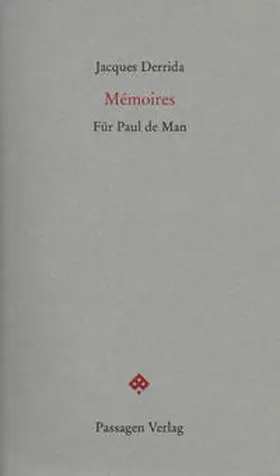 Derrida / Engelmann |  Mémoires | Buch |  Sack Fachmedien