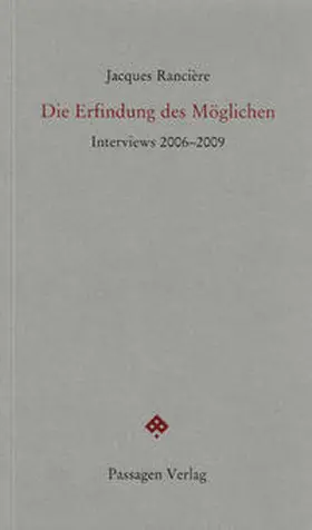 Rancière / Engelmann |  Die Erfindung des Möglichen | Buch |  Sack Fachmedien