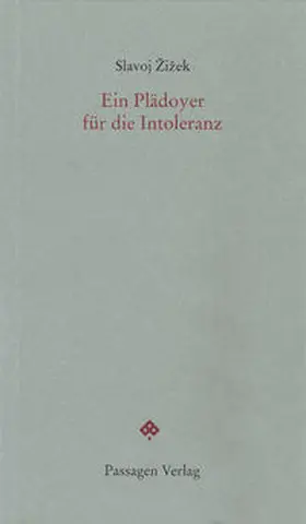 Zizek / Engelmann |  Ein Plädoyer für die Intoleranz | Buch |  Sack Fachmedien