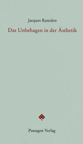Rancière / Engelmann |  Das Unbehagen in der Ästhetik | Buch |  Sack Fachmedien