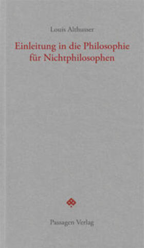 Althusser / Engelmann |  Einleitung in die Philosophie für Nichtphilosophen | Buch |  Sack Fachmedien