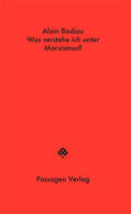 Badiou / Engelmann |  Was verstehe ich unter Marxismus? | Buch |  Sack Fachmedien