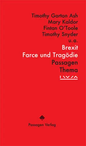 Vejvoda |  Brexit | Buch |  Sack Fachmedien