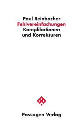 Reinbacher | Reinbacher, P: Fehlvereinfachungen | Buch | sack.de