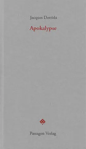 Derrida |  Apokalypse | Buch |  Sack Fachmedien