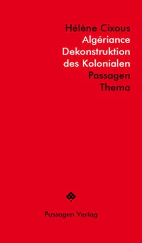 Cixous |  Algériance | Buch |  Sack Fachmedien