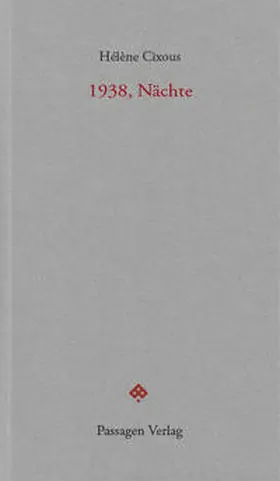 Cixous |  1938, Nächte | Buch |  Sack Fachmedien