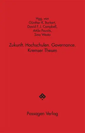 Pausits / Burkert / Campbell |  Zukunft. Hochschulen. Governance | Buch |  Sack Fachmedien