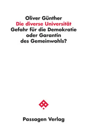 Günther |  Die diverse Universität | Buch |  Sack Fachmedien