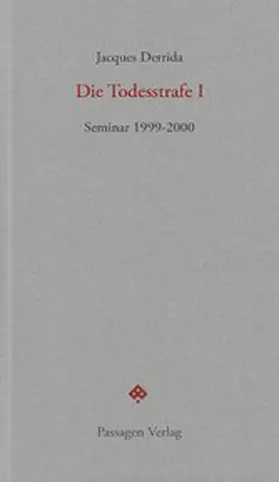 Derrida / Bennington / Engelmann |  Die Todesstrafe I | eBook | Sack Fachmedien