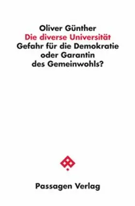 Günther |  Die diverse Universität | eBook | Sack Fachmedien