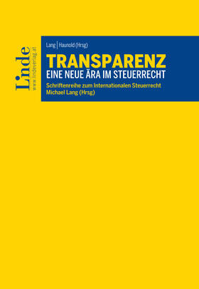 Lang / Haunold | Transparenz - Eine neue Ära im Steuerrecht | E-Book | sack.de