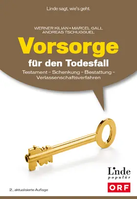 Kilian / Gall / Tschugguel |  Vorsorge für den Todesfall | eBook | Sack Fachmedien