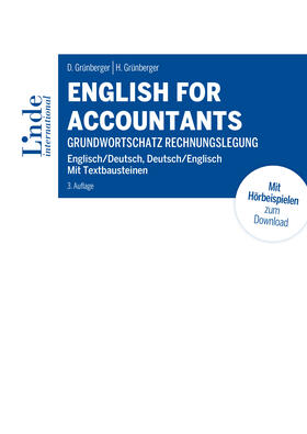 Grünberger | English for Accountants | E-Book | sack.de