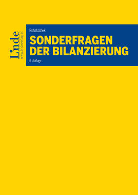 Rohatschek | Sonderfragen der Bilanzierung | E-Book | sack.de