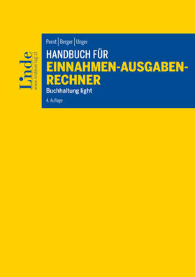 Pernt / Berger / Unger | Handbuch für Einnahmen-Ausgaben-Rechner | E-Book | sack.de
