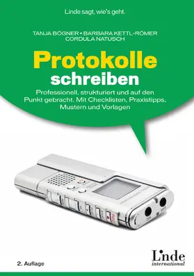 Bögner / Natusch / Kettl-Römer |  Protokolle schreiben | eBook | Sack Fachmedien
