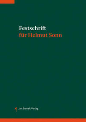 Beetz / Alge / Pawloy | Festschrift für Helmut Sonn | Buch | 978-3-7097-0027-3 | sack.de
