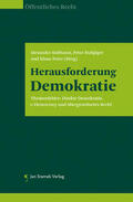 Balthasar / Bußjäger / Poier |  Herausforderung Demokratie | Buch |  Sack Fachmedien