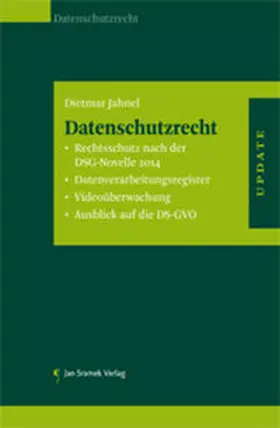 Jahnel |  SET-Handbuch Datenschutzrecht und Update | Buch |  Sack Fachmedien