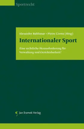 Balthasar / Cornu |  Internationaler Sport | Buch |  Sack Fachmedien
