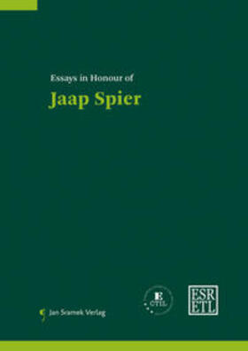 Kolziol / Magnus | Essays in Honour of Jaap Spier | Buch | 978-3-7097-0101-0 | sack.de