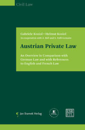 Koziol | Austrian Private Law | Buch | 978-3-7097-0156-0 | sack.de