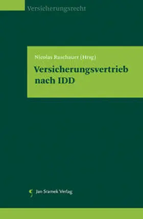 Raschauer |  Versicherungsvertrieb nach IDD | Buch |  Sack Fachmedien