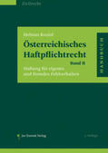 Koziol |  Österreichisches Haftpflichtrecht Band II | Buch |  Sack Fachmedien