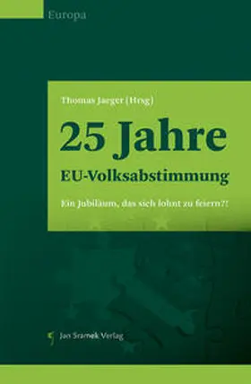 Jaeger |  25 Jahre EU-Volksabstimmung | Buch |  Sack Fachmedien