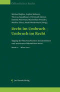 Bajlicz / Bohnert / Ganglbauer |  Recht im Umbruch - Umbruch im Recht | Buch |  Sack Fachmedien