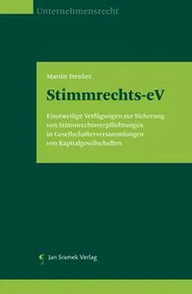 Trenker |  Stimmrechts-eV | Buch |  Sack Fachmedien