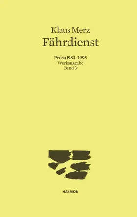 Merz / Bundi |  Fährdienst | eBook | Sack Fachmedien