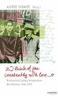 Wittgenstein / Schmidt |  "I think of you constantly with love …" | eBook | Sack Fachmedien