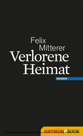 Mitterer |  Verlorene Heimat | eBook | Sack Fachmedien