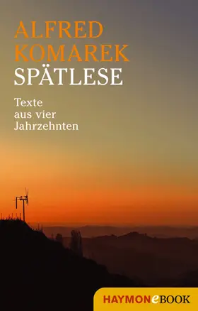 Komarek |  Spätlese | eBook | Sack Fachmedien