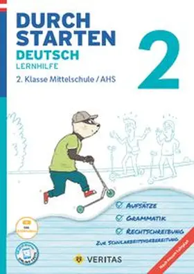 Hofer / Rasser / Schützeneder |  Durchstarten 2. Klasse - Deutsch Mittelschule/AHS - Lernhilfe | Buch |  Sack Fachmedien