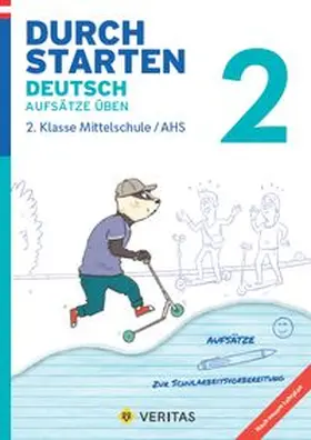 Hofer |  Durchstarten 2. Klasse - Deutsch Mittelschule/AHS - Aufsätze | Buch |  Sack Fachmedien