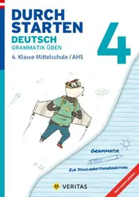 Igler |  Durchstarten 4. Klasse - Deutsch Mittelschule/AHS - Grammatik - Lernhilfe mit herausnehmbares Lösungsheft | Buch |  Sack Fachmedien