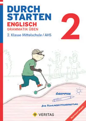 Zach |  Durchstarten 2. Klasse - Englisch Mittelschule/AHS - Grammatik | Buch |  Sack Fachmedien