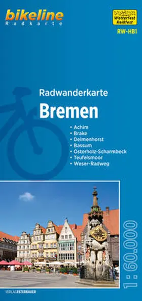 Esterbauer Verlag |  Radwanderkarte Bremen RW-HB1 | Sonstiges |  Sack Fachmedien
