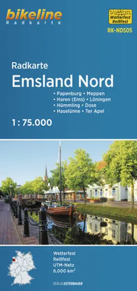  Radkarte Emsland Nord (RK-NDS05) | Sonstiges |  Sack Fachmedien