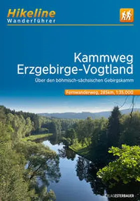 Esterbauer Verlag |  Fernwanderweg Kammweg . Erzgebirge-Vogtland | Buch |  Sack Fachmedien