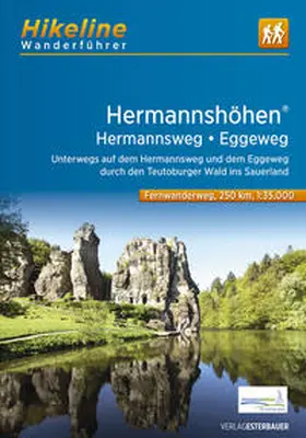  Fernwanderweg Hermannshöhen - Hermannsweg - Eggeweg | Buch |  Sack Fachmedien