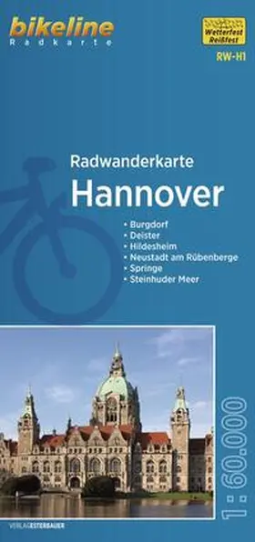 Esterbauer Verlag |  Radwanderkarte Hannover RW-H1 | Sonstiges |  Sack Fachmedien