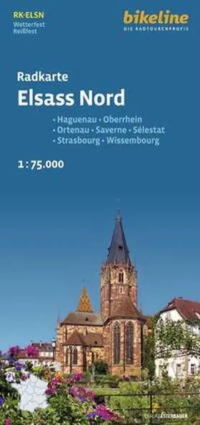 Verlag |  Radkarte Elsass Nord | Sonstiges |  Sack Fachmedien
