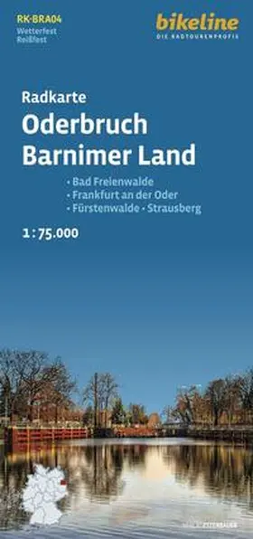 Esterbauer Verlag |  Radkarte Oderbruch Barnimerland | Sonstiges |  Sack Fachmedien