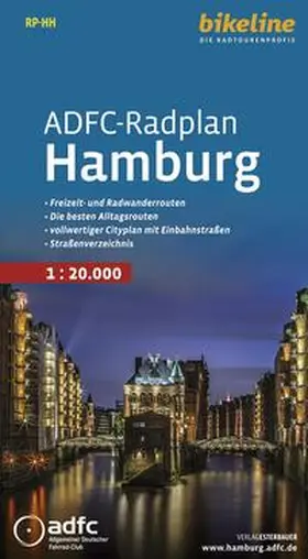 Esterbauer Verlag |  ADFC-Radplan Hamburg | Sonstiges |  Sack Fachmedien