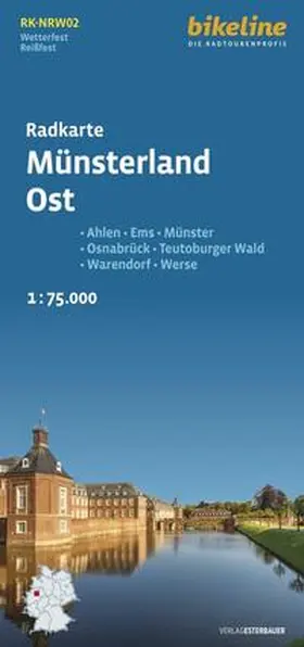  Radkarte Münsterland Ost (RK-NRW02) | Sonstiges |  Sack Fachmedien
